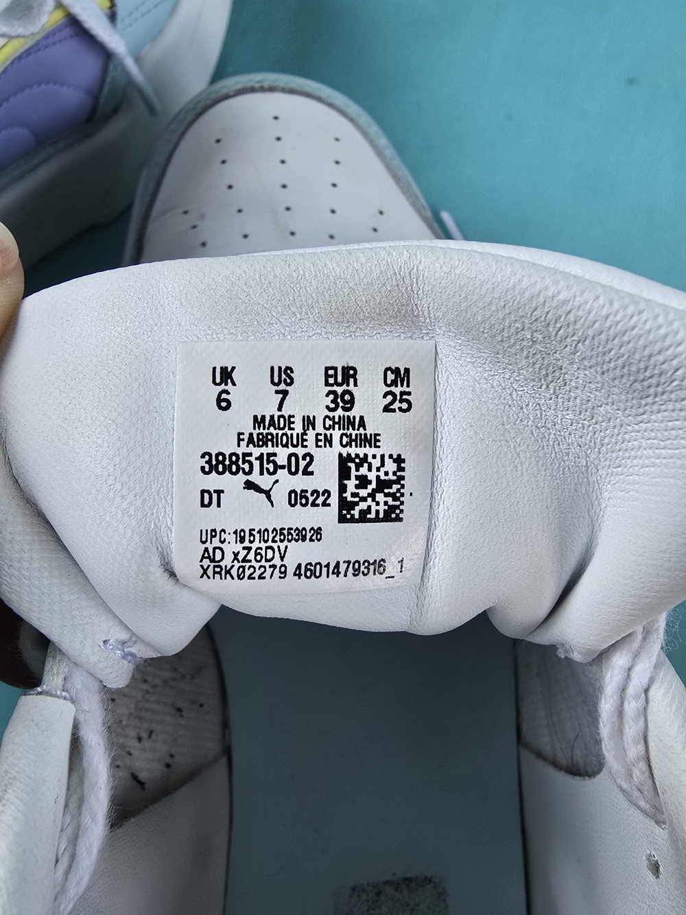 Puma Pastel Low-Top Sneakers - Picture 8 of 8